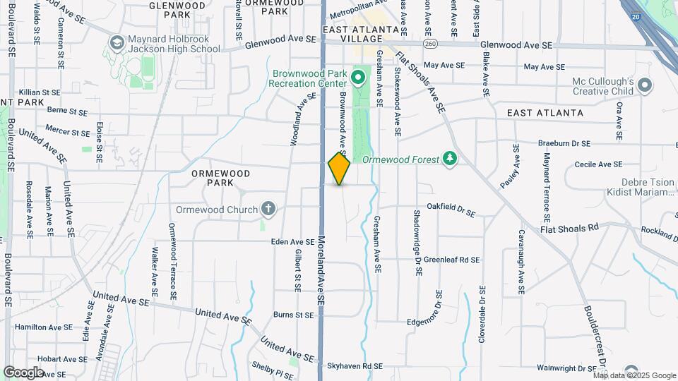 797 Brownwood Ave SE Map and Location Details