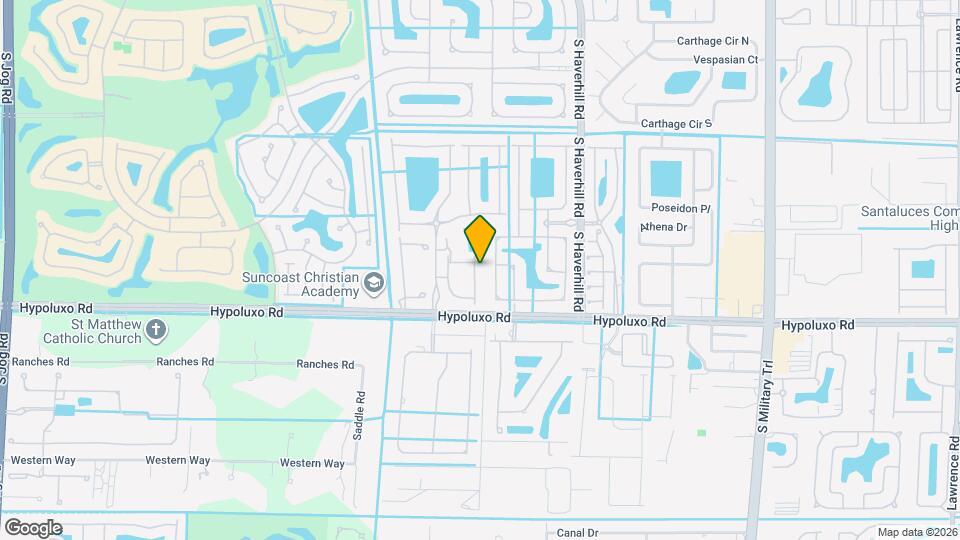 6892 Mill Brook Pl Map and Location Details