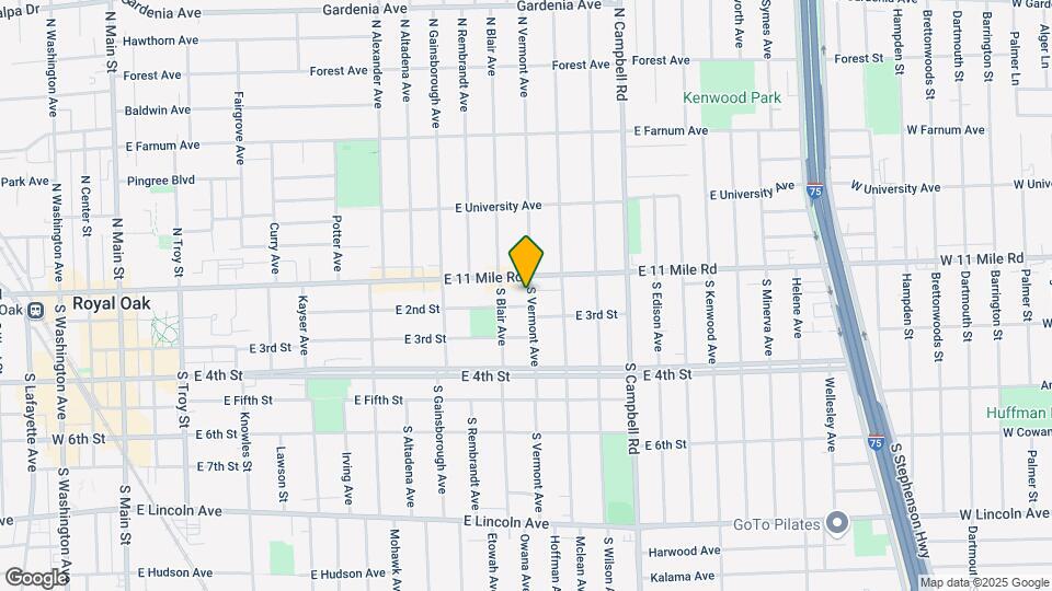 118 S Vermont Ave Mapa y Detalles de la Ubicación
