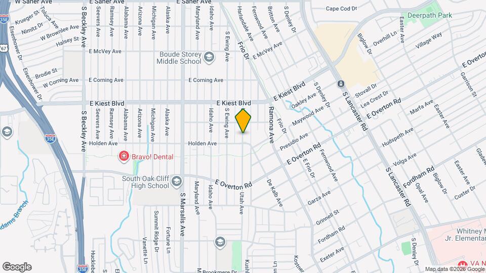 3330 Utah Ave Map and Location Details
