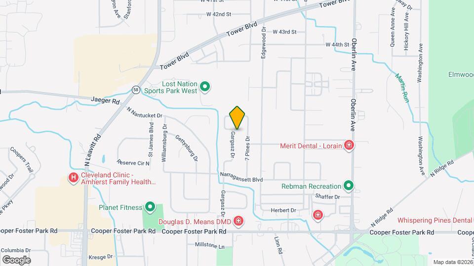 5203 Gargasz Dr Map and Location Details