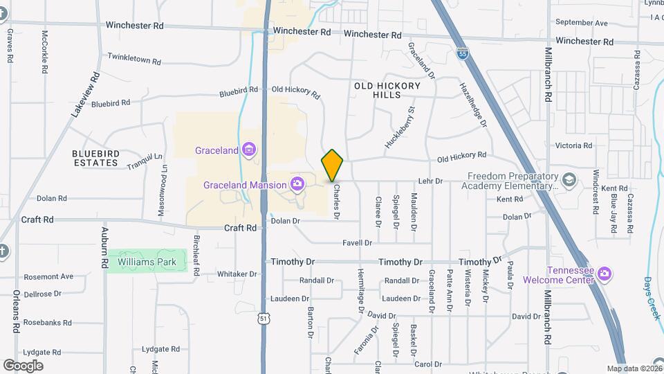 3751 Charles Dr Map and Location Details