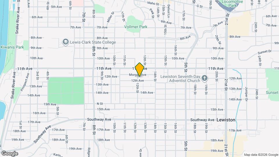 1203 12th Ave Map and Location Details