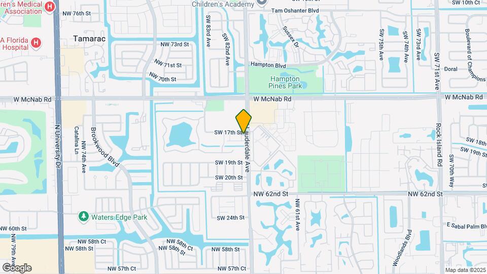 1726 SW 81st Ter Map and Location Details