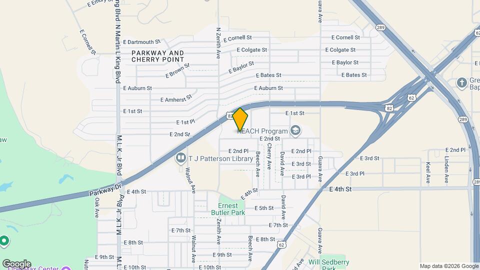 2715 E 2nd St Map and Location Details