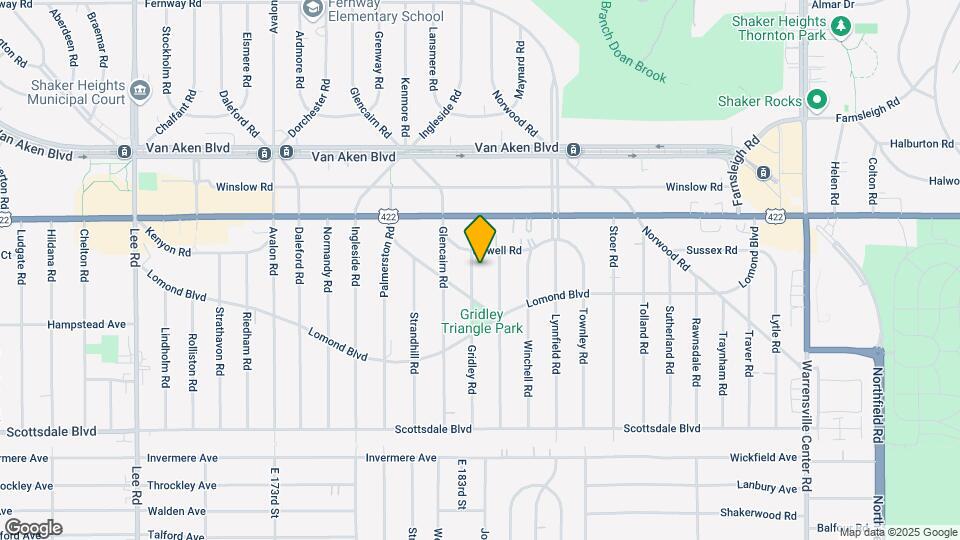3559 Gridley Rd, Unit Gridley 2nd Floor Map and Location Details