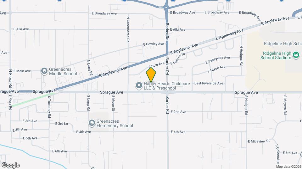 18425 E Sprague Ave Map and Location Details