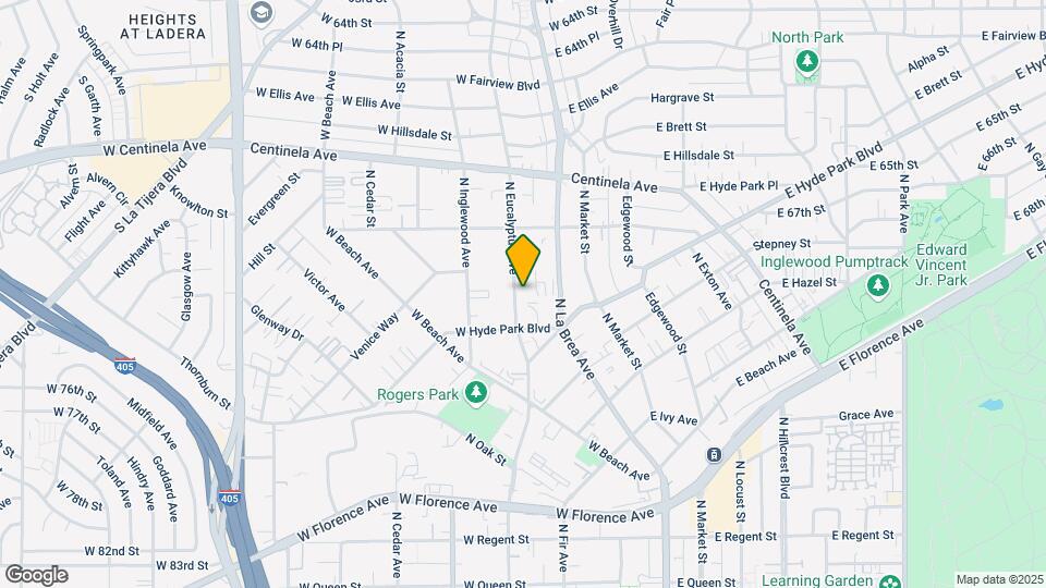 730 N Eucalyptus Ave, Unit 2 Map and Location Details