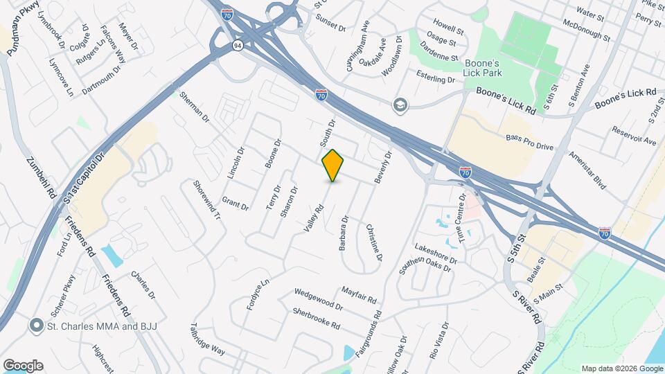 2 Valley Rd Map and Location Details