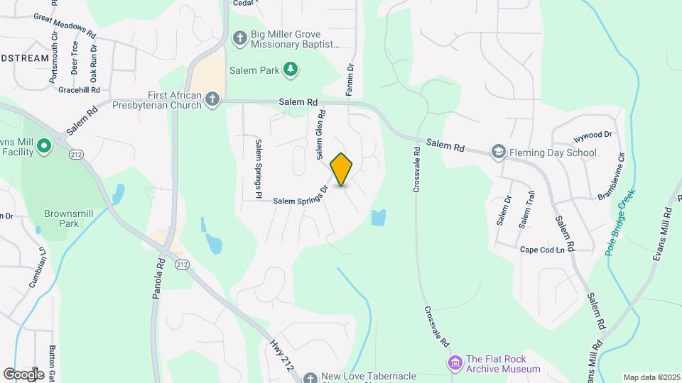 3731 Walnut Creek Way Map and Location Details