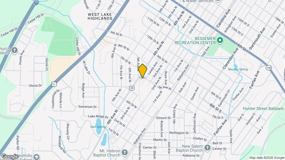 616 Lewis Ave Map and Location Details