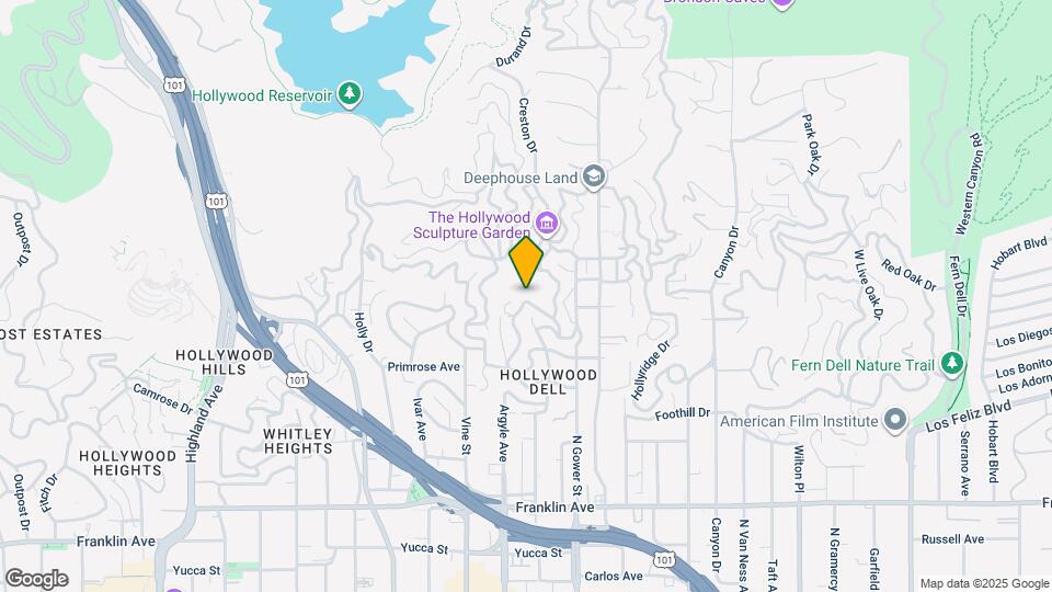 6181 Temple Hill Dr Map and Location Details