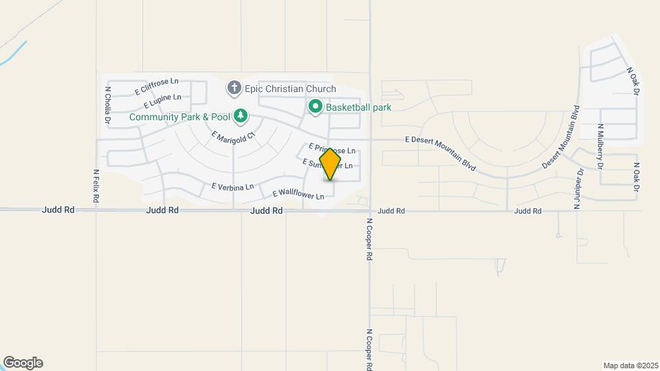 11527 E Verbina Ln Map and Location Details