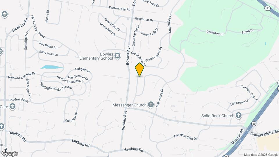 578 Green Forest Dr Mapa y Detalles de la Ubicación