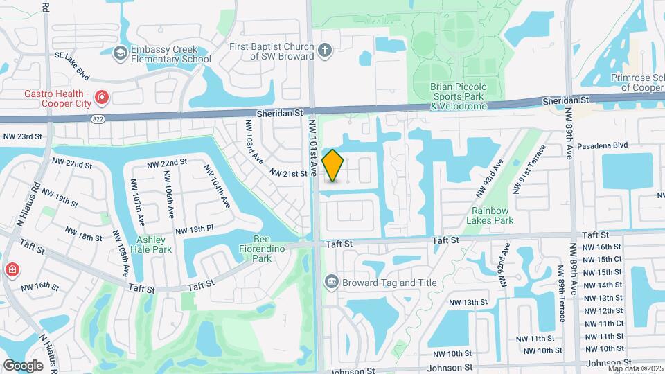 2010 NW 99th Ter Map and Location Details