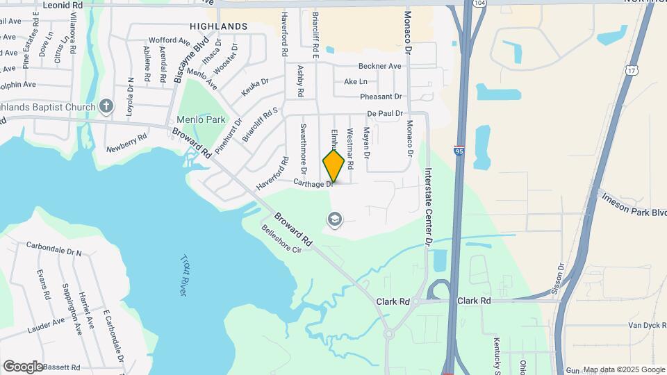 1146 Carthage Dr Map and Location Details