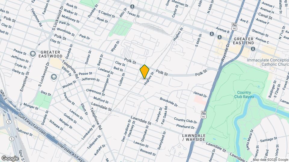 1408 Hughes St Mapa y Detalles de la Ubicación