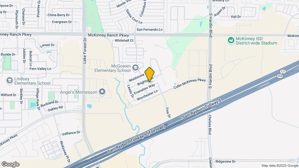 4600 Evanshire Way Map and Location Details