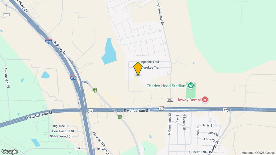 213 Navajo Trail Map and Location Details