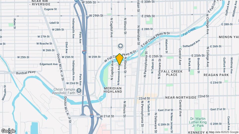 2427 N Kenwood Ave Map and Location Details