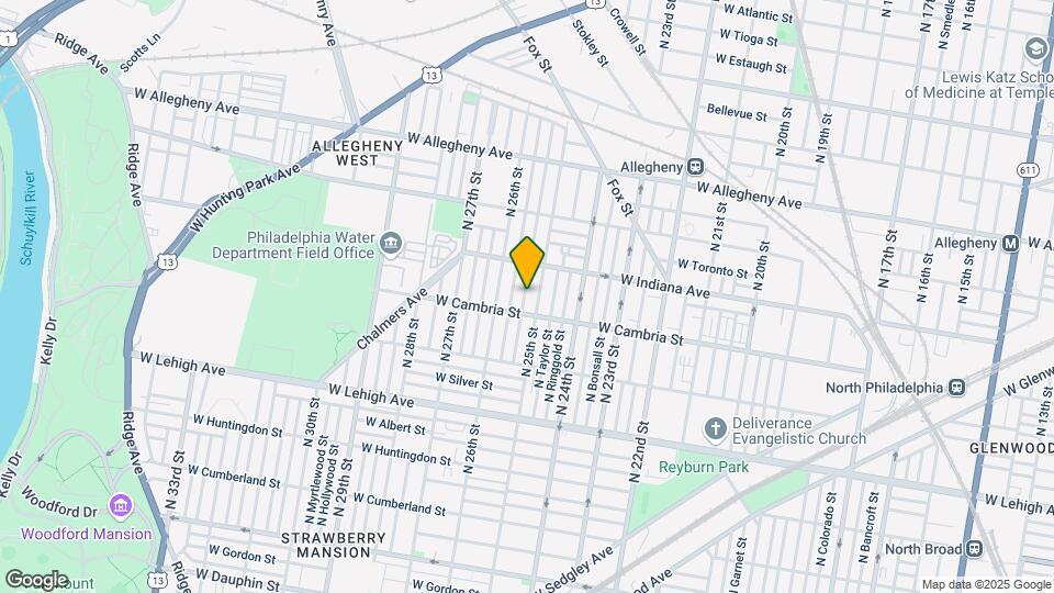 2926 N Stillman St Map and Location Details