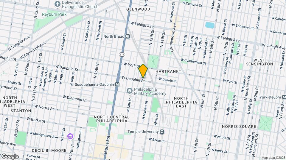 2302 N 12th St Mapa y Detalles de la Ubicación