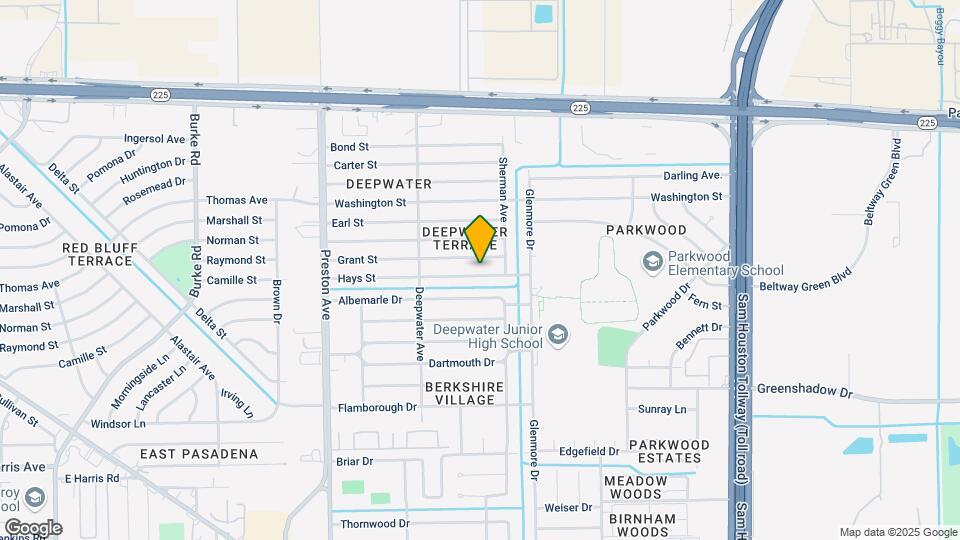 3307 Hays St Map and Location Details