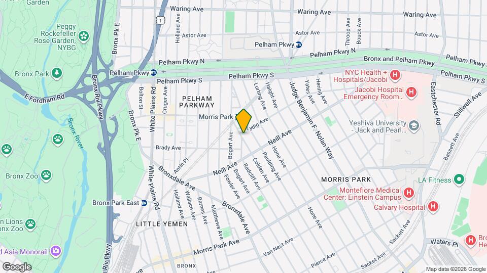 2034 Colden Ave Map and Location Details
