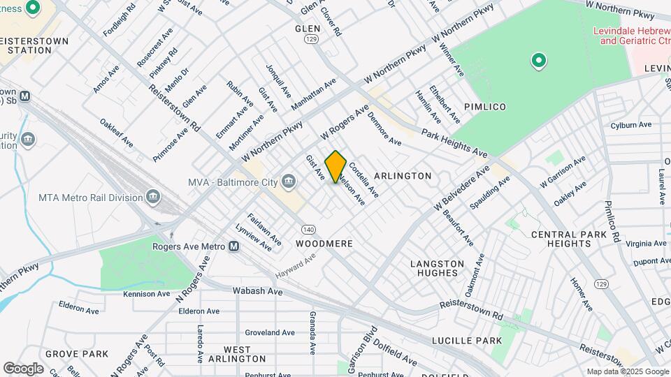 5343 Gist Ave Map and Location Details