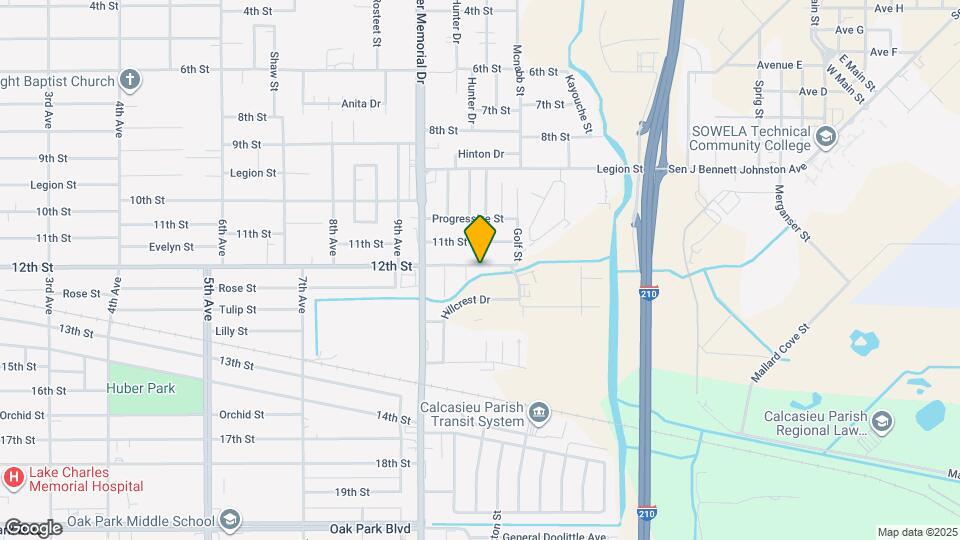 2728 12th St Map and Location Details