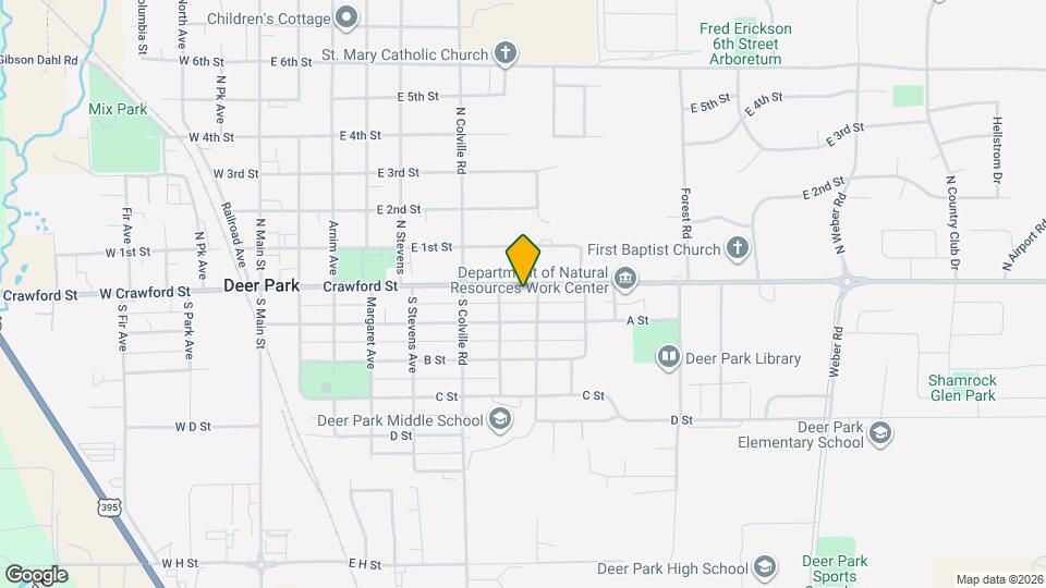 618 E Crawford St Map and Location Details