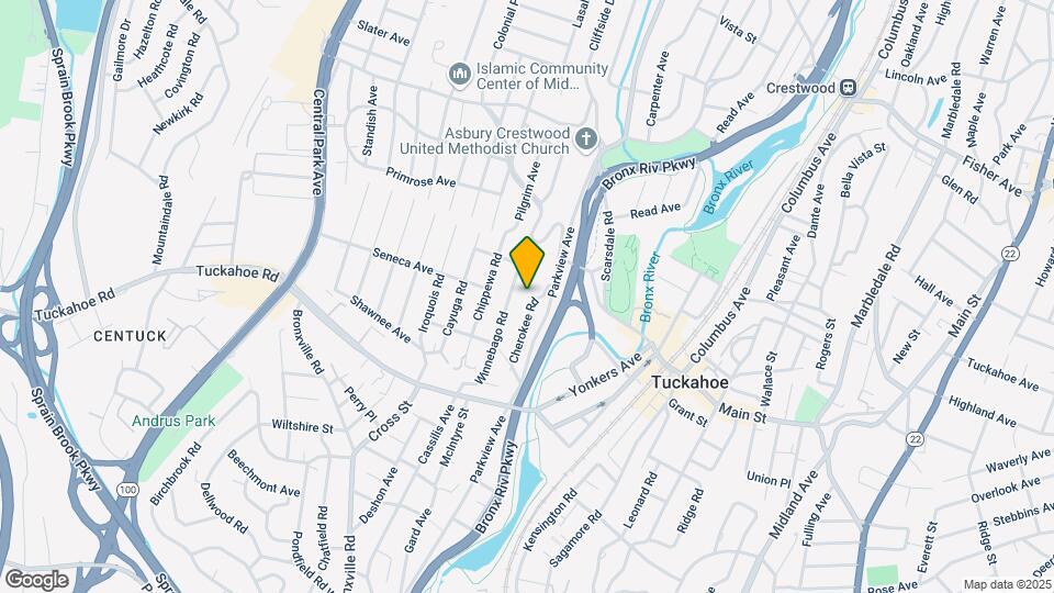 130 Colonial Pkwy Map and Location Details