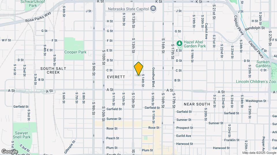 1336 B St Map and Location Details