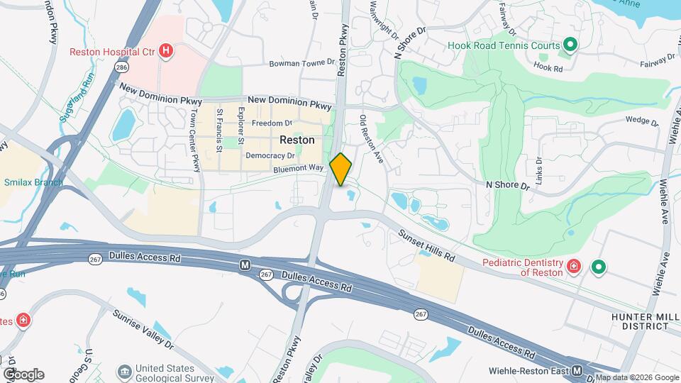 11800 Sunset Hills Rd Map and Location Details