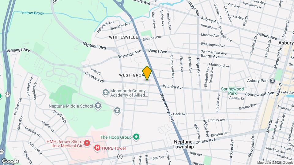 1917 W Lake Ave Map and Location Details