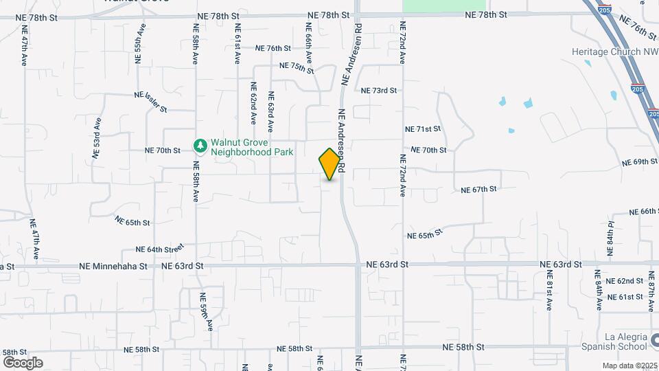 6610 NE 67th Cir Map and Location Details