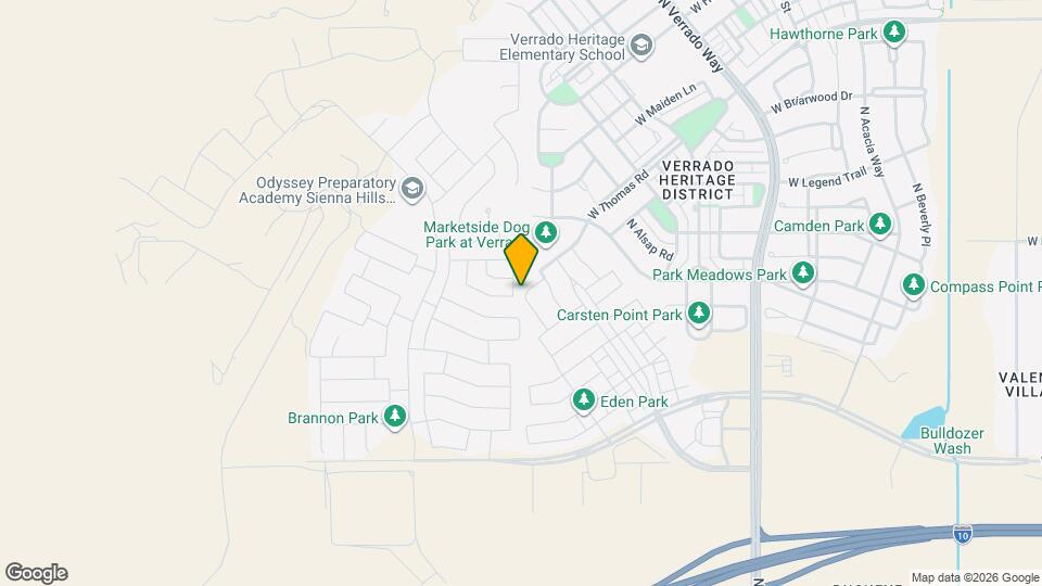 2105 N 211th Dr Map and Location Details