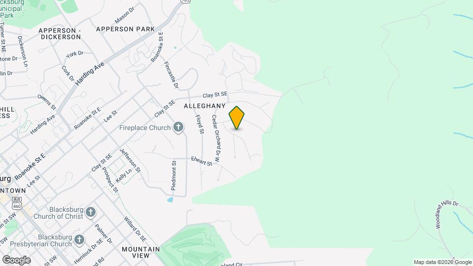 601 Leisure Ln Map and Location Details