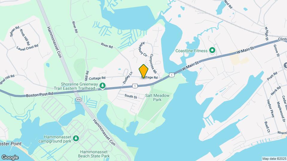 1343 Boston Post Rd, Unit 201 Map and Location Details