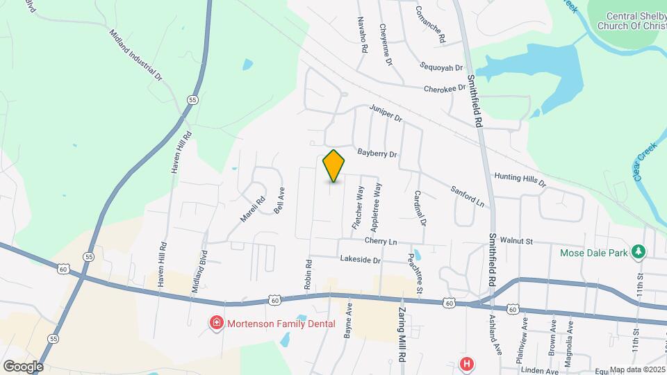 1507 Robin Rd Map and Location Details