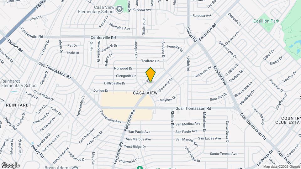 10425 Ferguson Rd Map and Location Details