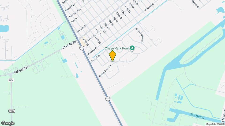 1122 Chase Park Dr Map and Location Details
