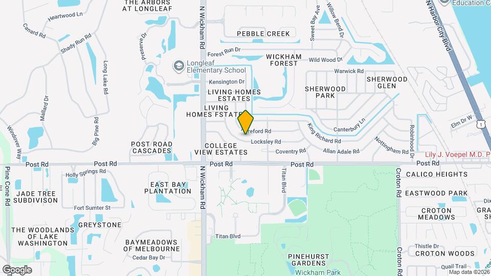 2756 Locksley Rd Mapa y Detalles de la Ubicación