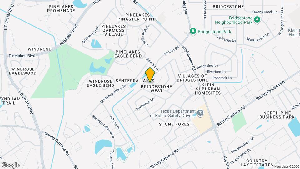 19727 Waverly Park Ln Map and Location Details