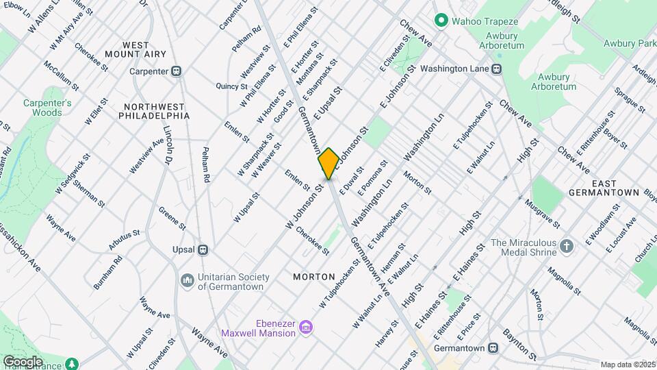6374 Germantown Ave Map and Location Details