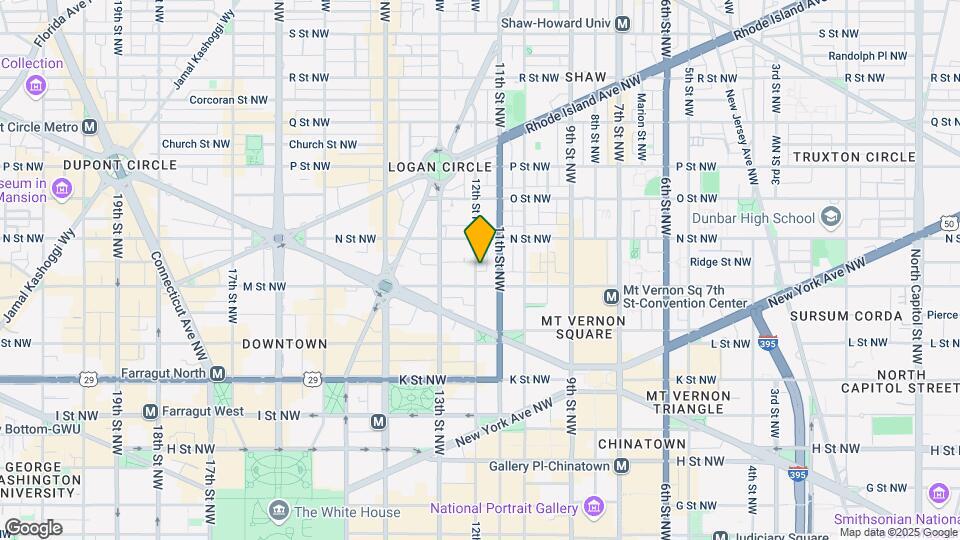 1229 12th St NW Map and Location Details