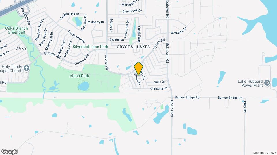 5821 Winell Dr Map and Location Details