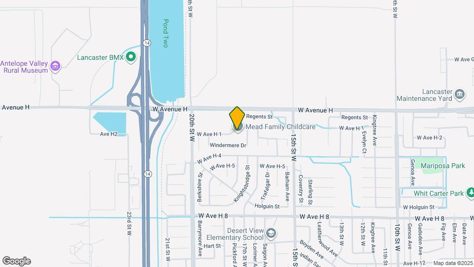 1734 W Ave H 1 Map and Location Details