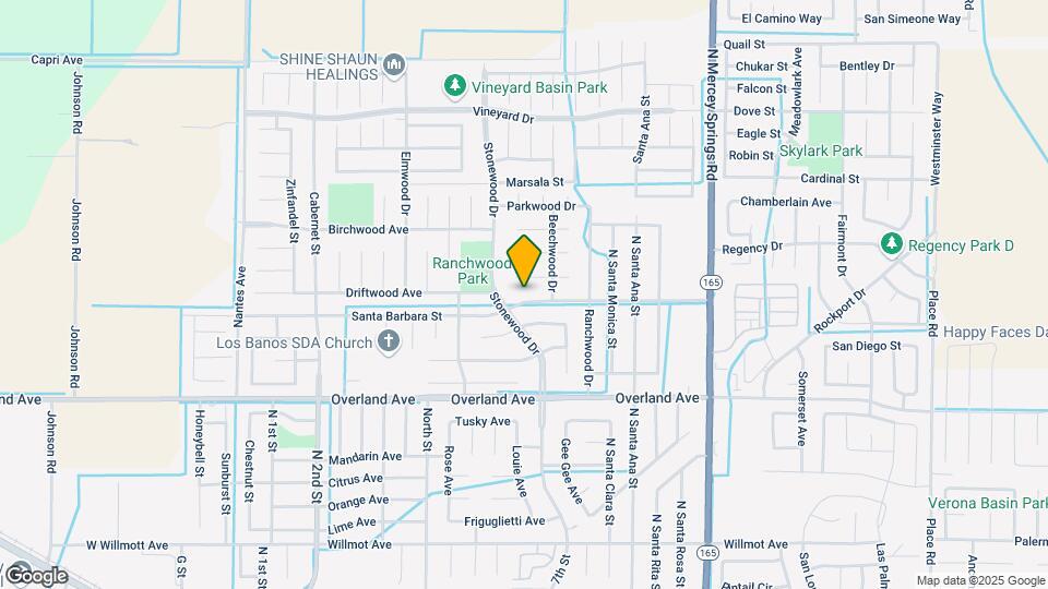 1014 Santa Barbara St Map and Location Details
