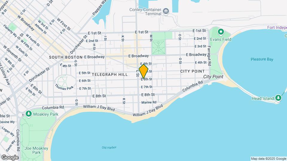 645 E 6th St, Unit 1 Mapa y Detalles de la Ubicación